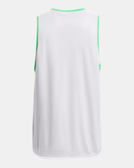 Men's UA Baseline Reversible Jersey, White, pdpMainDesktop image number 5